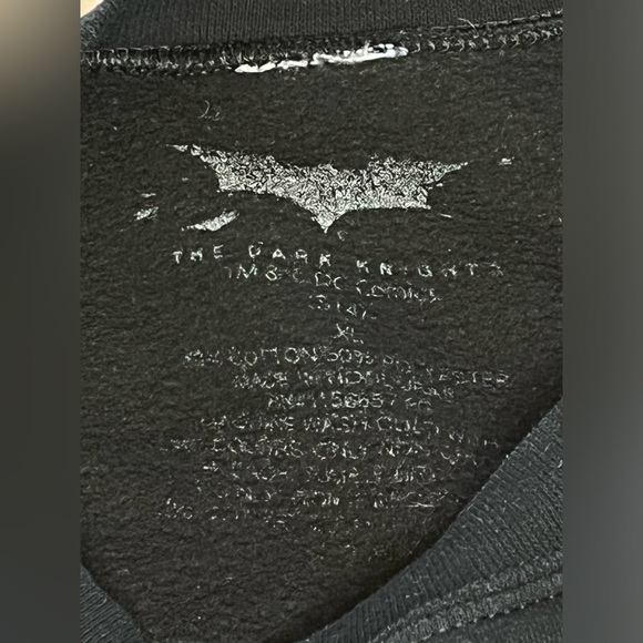 Hot Topic Men’s Dark Knight Joker Black Crew Neck Sweater - XL - Picture 2 of 2